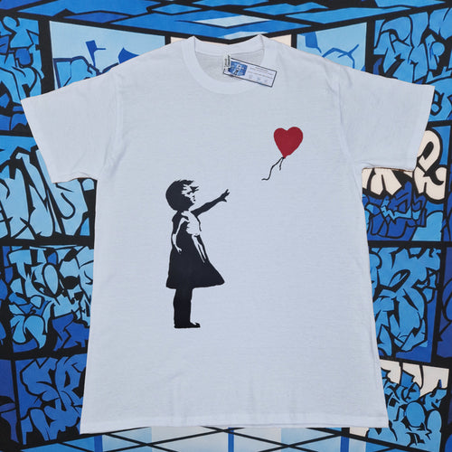 Banksy Balloon Girl T-Shirt