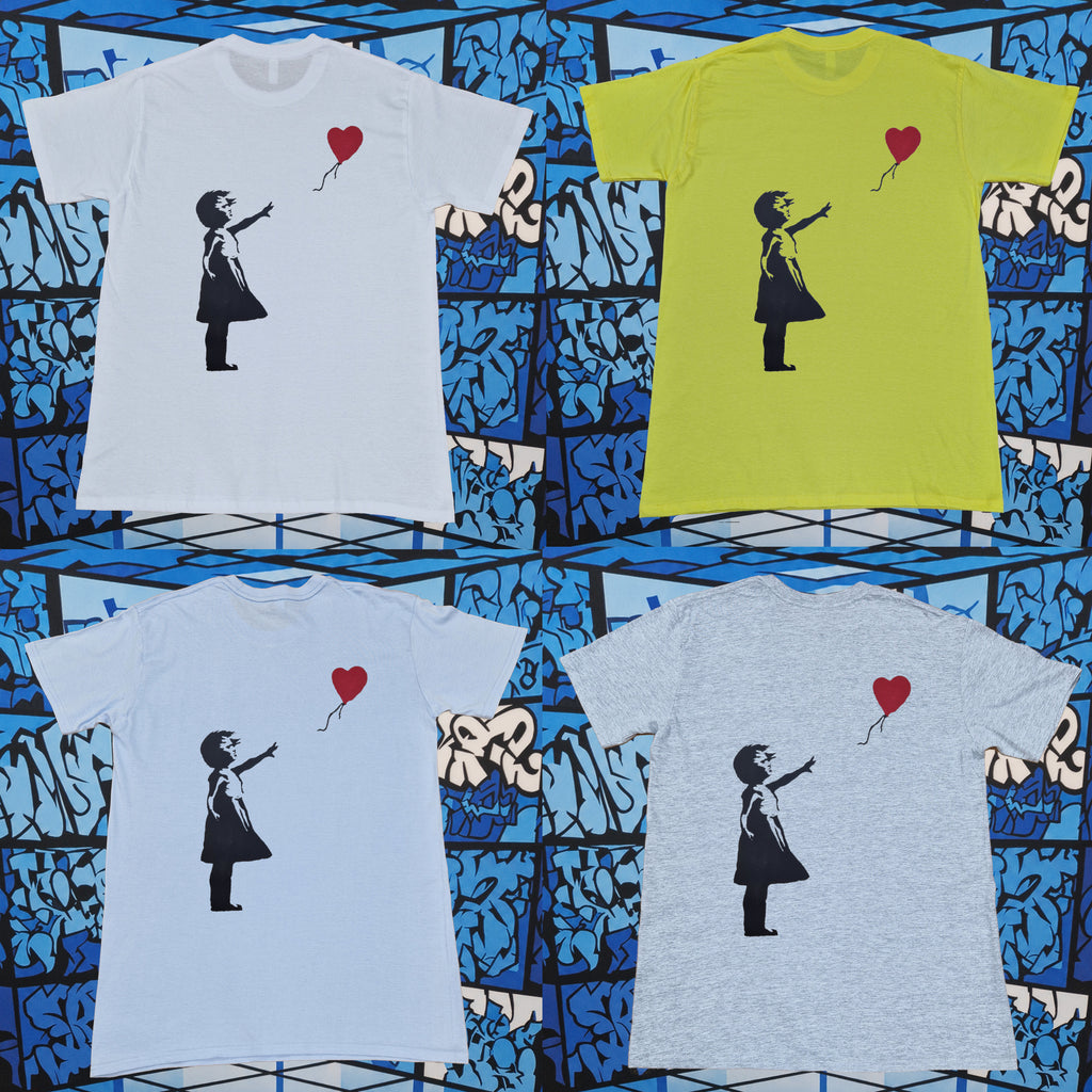 Banksy Balloon Girl T-Shirt