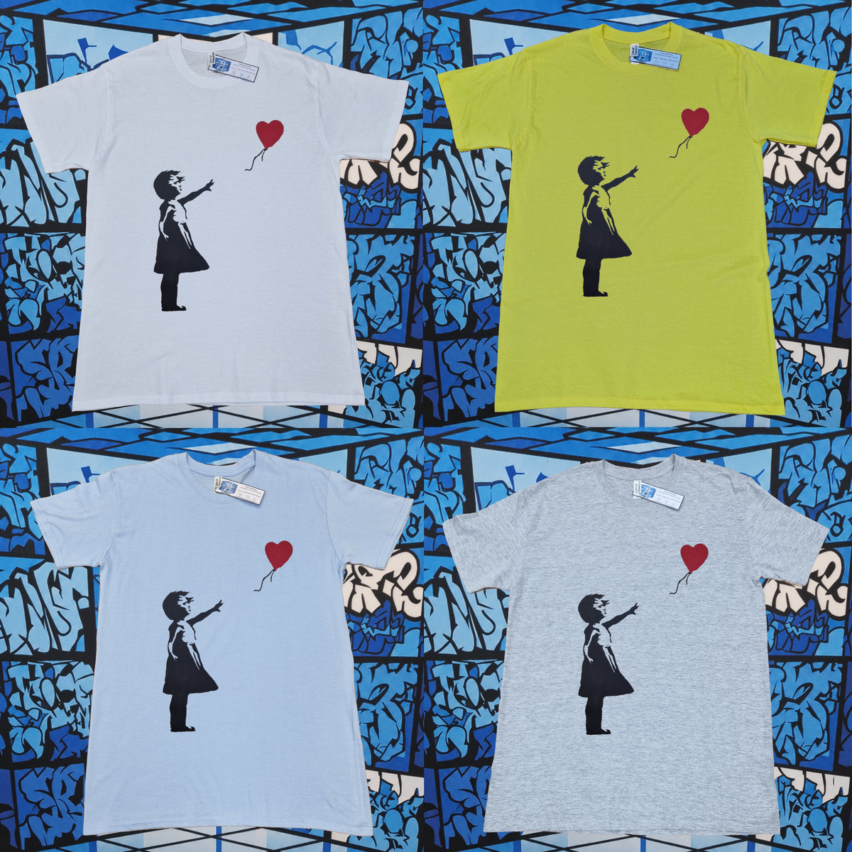 Banksy Balloon Girl T-Shirt