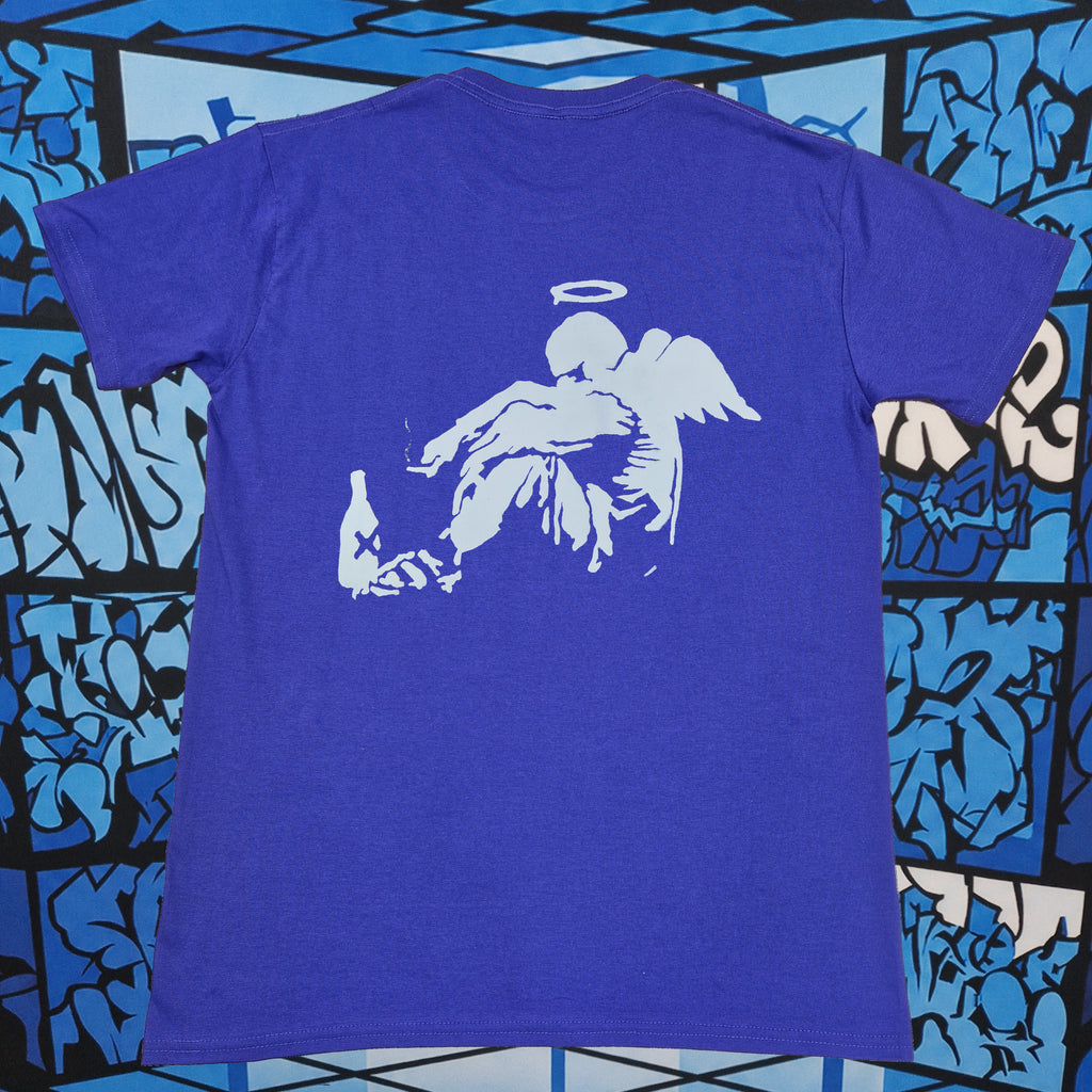Banksy Fallen Angel T-Shirt (Dark)