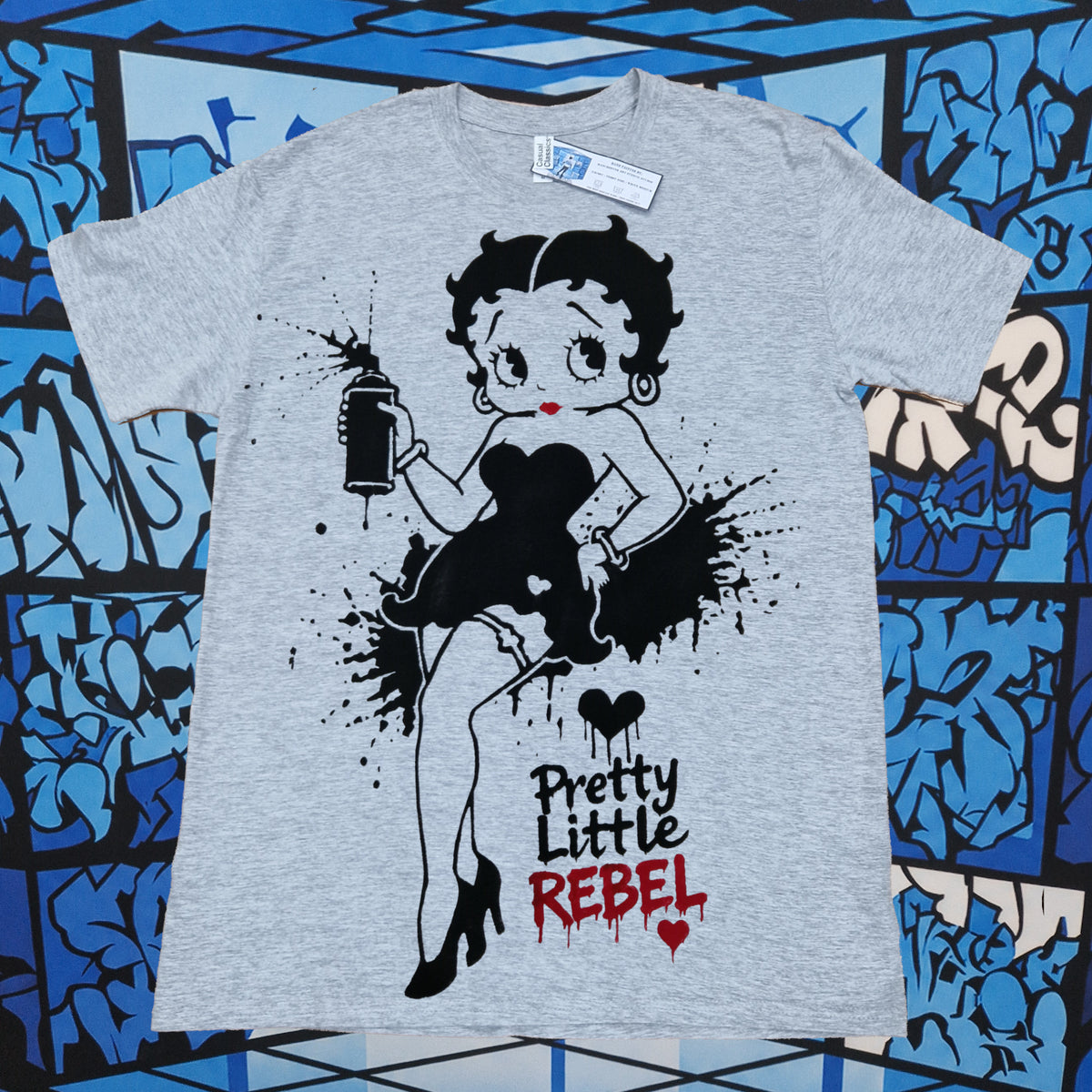 Betty Boop - Pretty Little Rebel T-Shirt