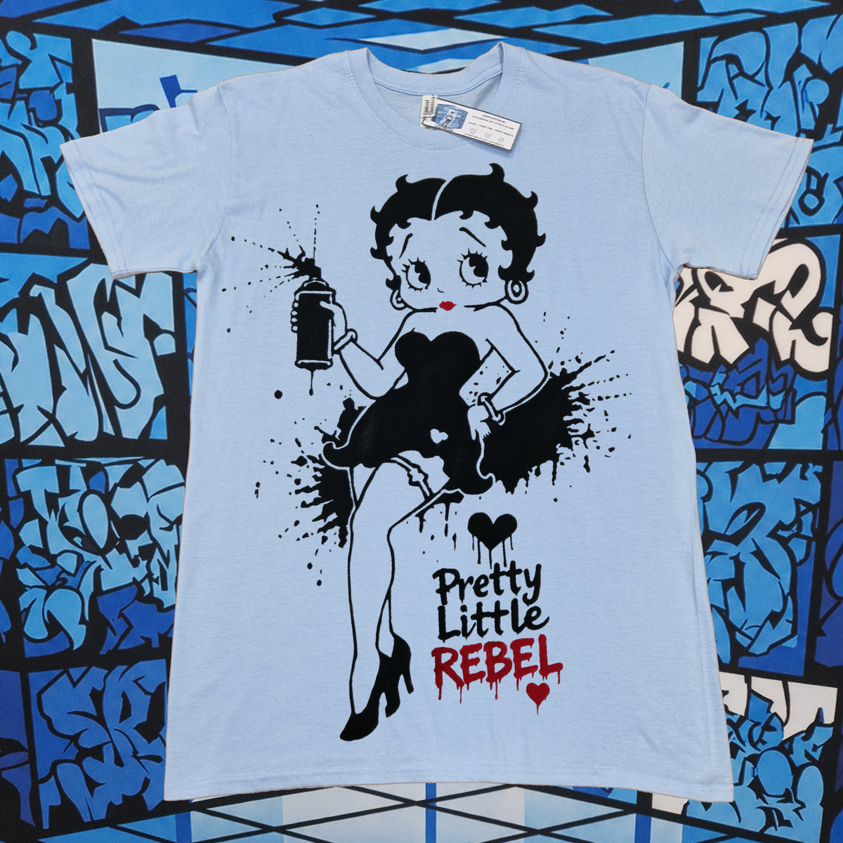 Betty Boop - Pretty Little Rebel T-Shirt