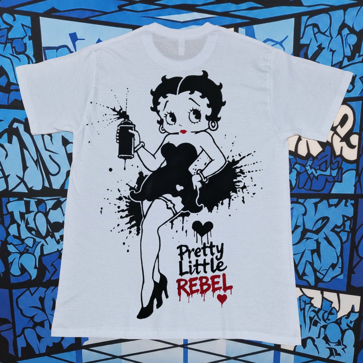Betty Boop - Pretty Little Rebel T-Shirt