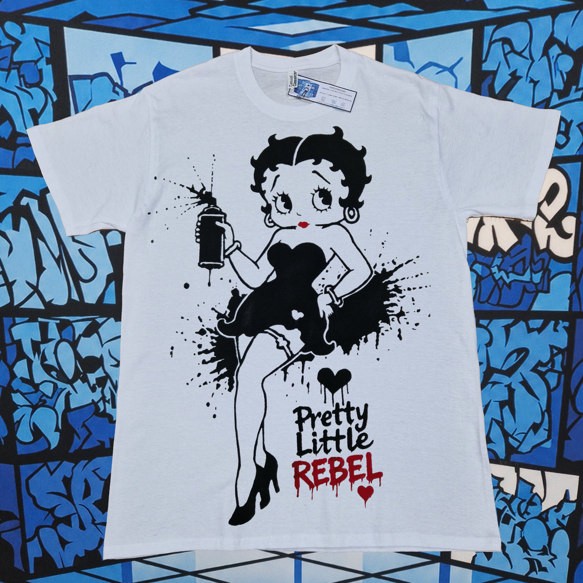 Betty Boop - Pretty Little Rebel T-Shirt
