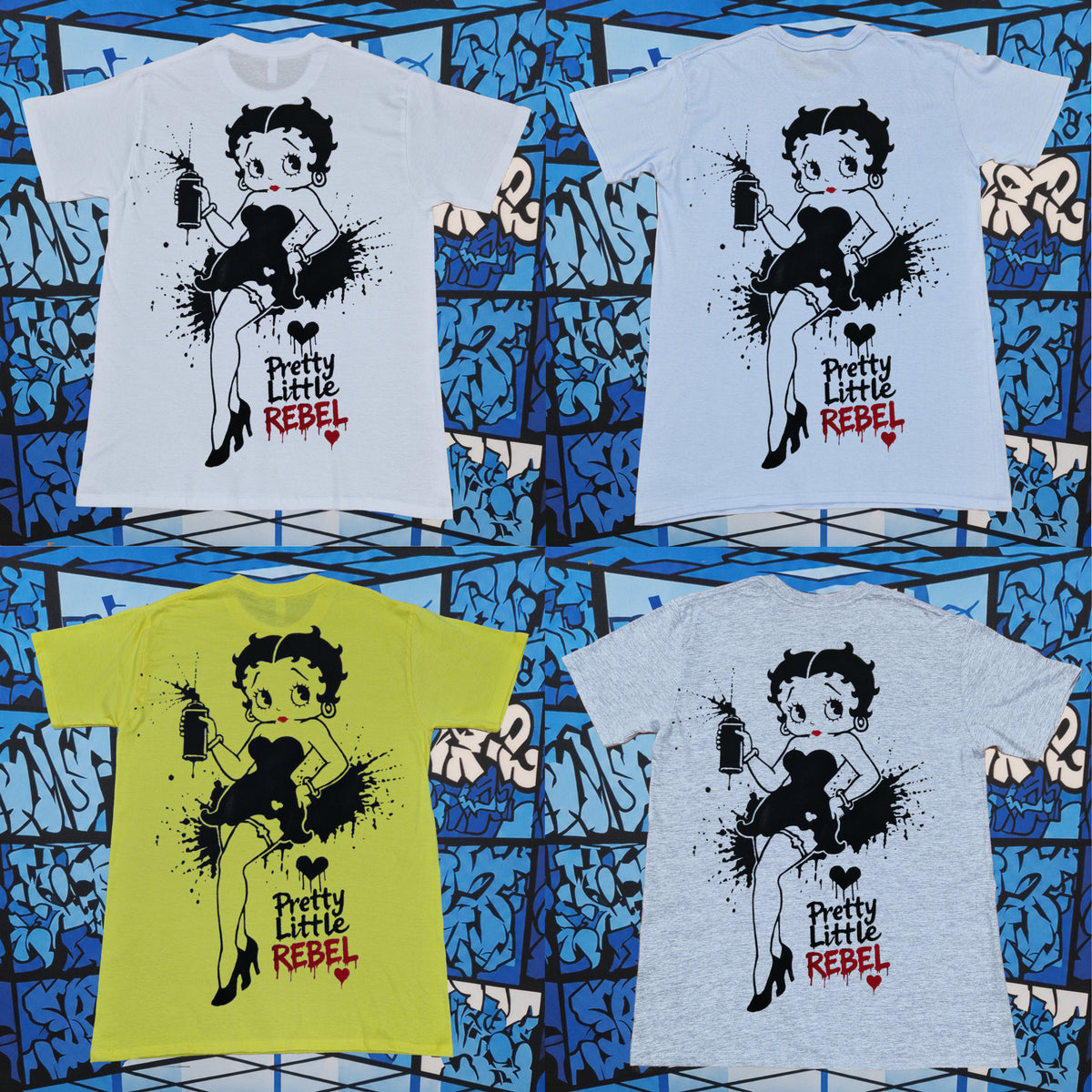 Betty Boop - Pretty Little Rebel T-Shirt