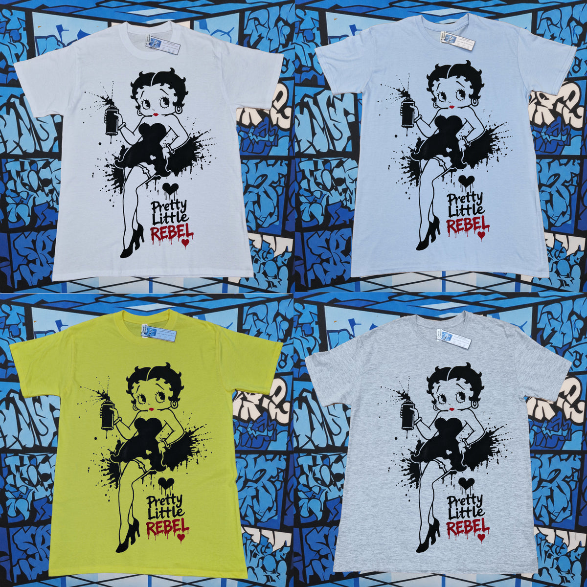 Betty Boop - Pretty Little Rebel T-Shirt