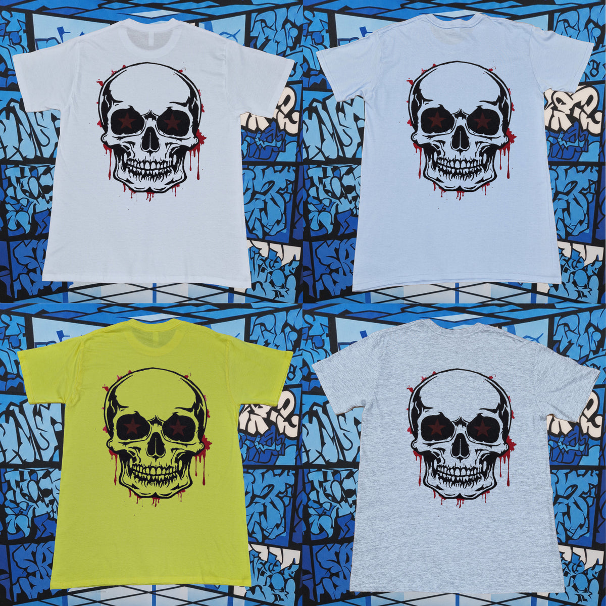 Red Star Skull T-Shirt