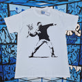 Banksy Flower Thrower T-Shirt