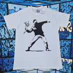 Banksy Flower Thrower T-Shirt