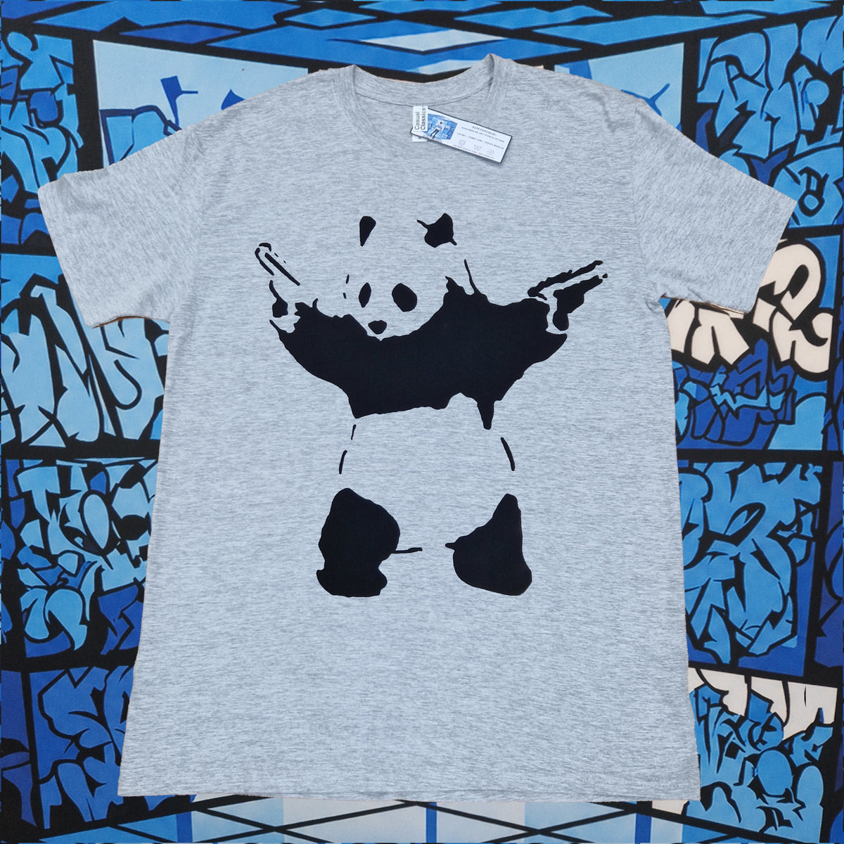 Banksy Gangsta Panda T-Shirt