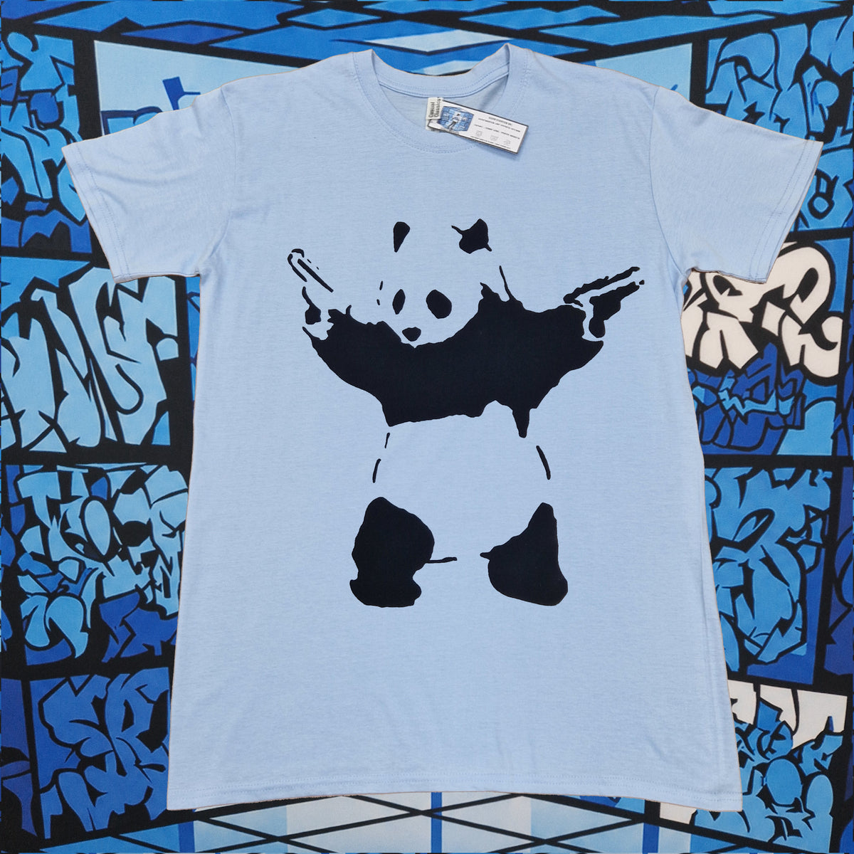 Banksy Gangsta Panda T-Shirt