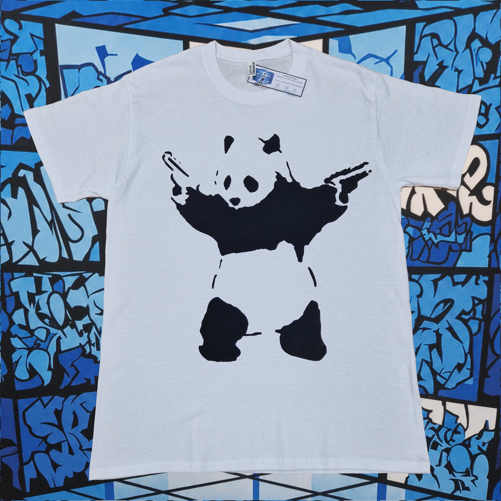 Banksy Gangsta Panda T-Shirt