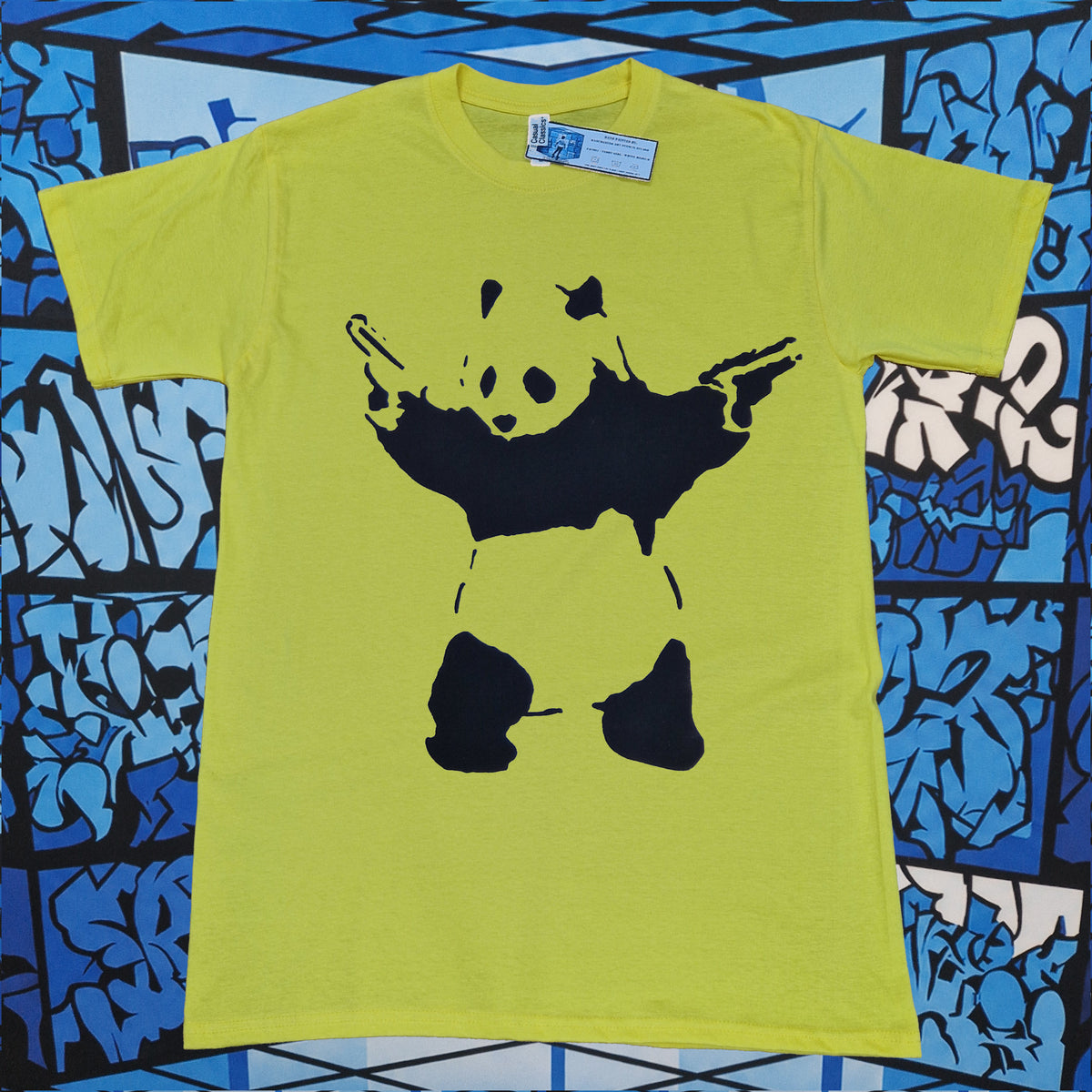 Banksy Gangsta Panda T-Shirt