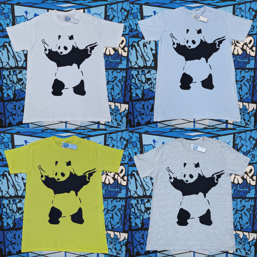 Banksy Gangsta Panda T-Shirt