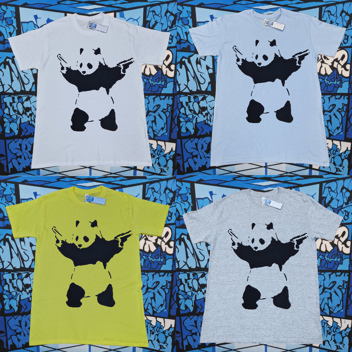 Banksy Gangsta Panda T-Shirt