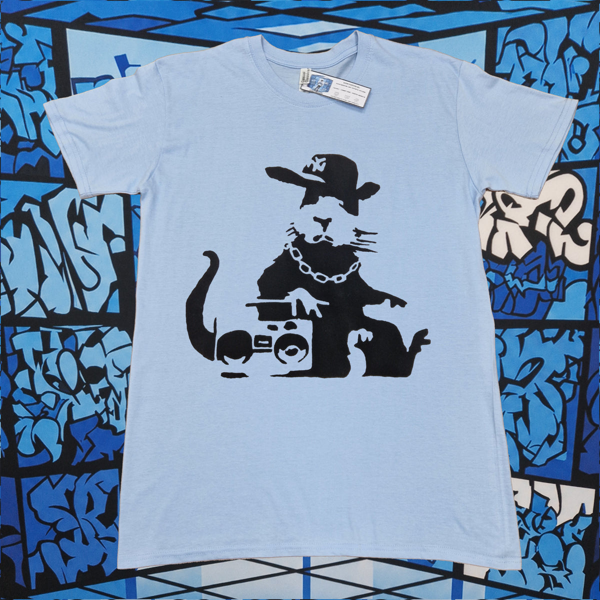 Banksy Gangsta Rat T-Shirt