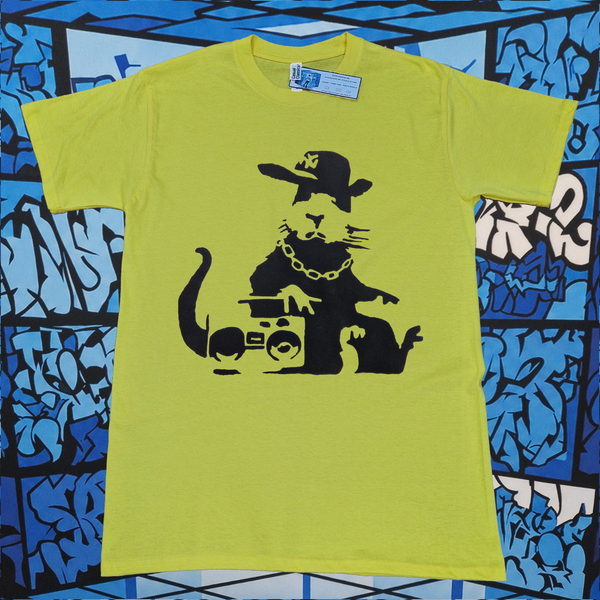 Banksy Gangsta Rat T-Shirt