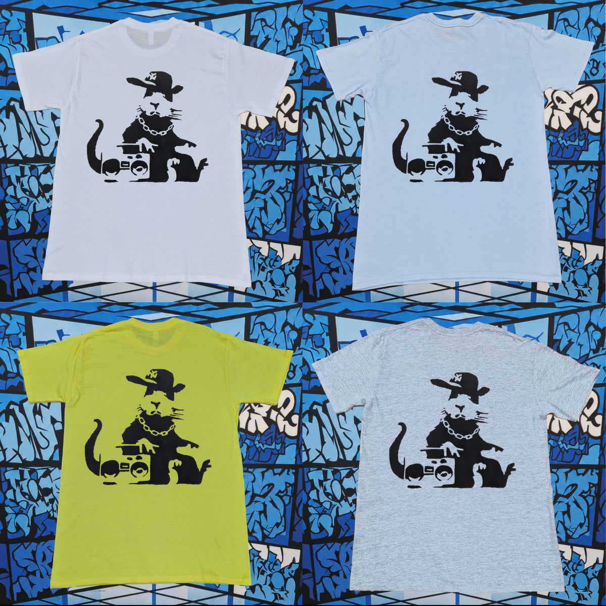 Banksy Gangsta Rat T-Shirt