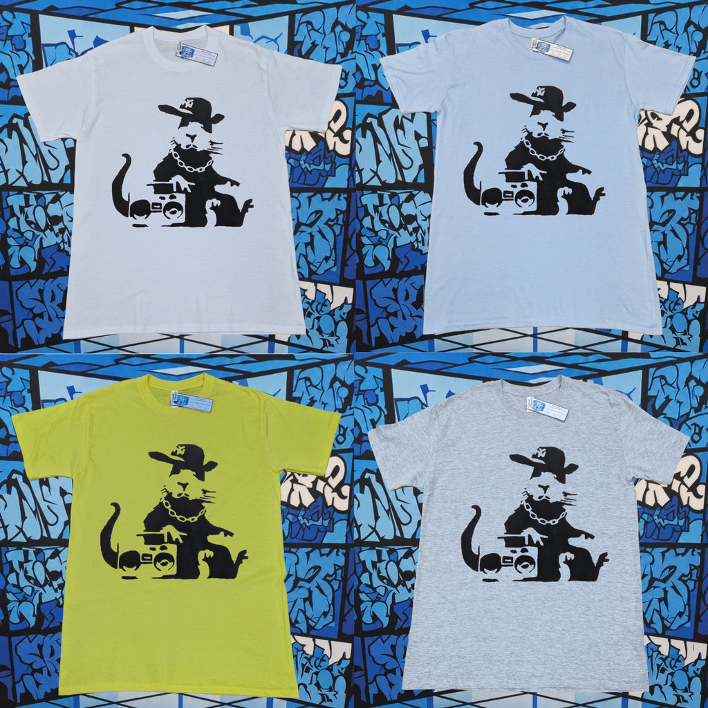 Banksy Gangsta Rat T-Shirt