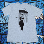 Banksy Nola Umbrella Girl T-Shirt