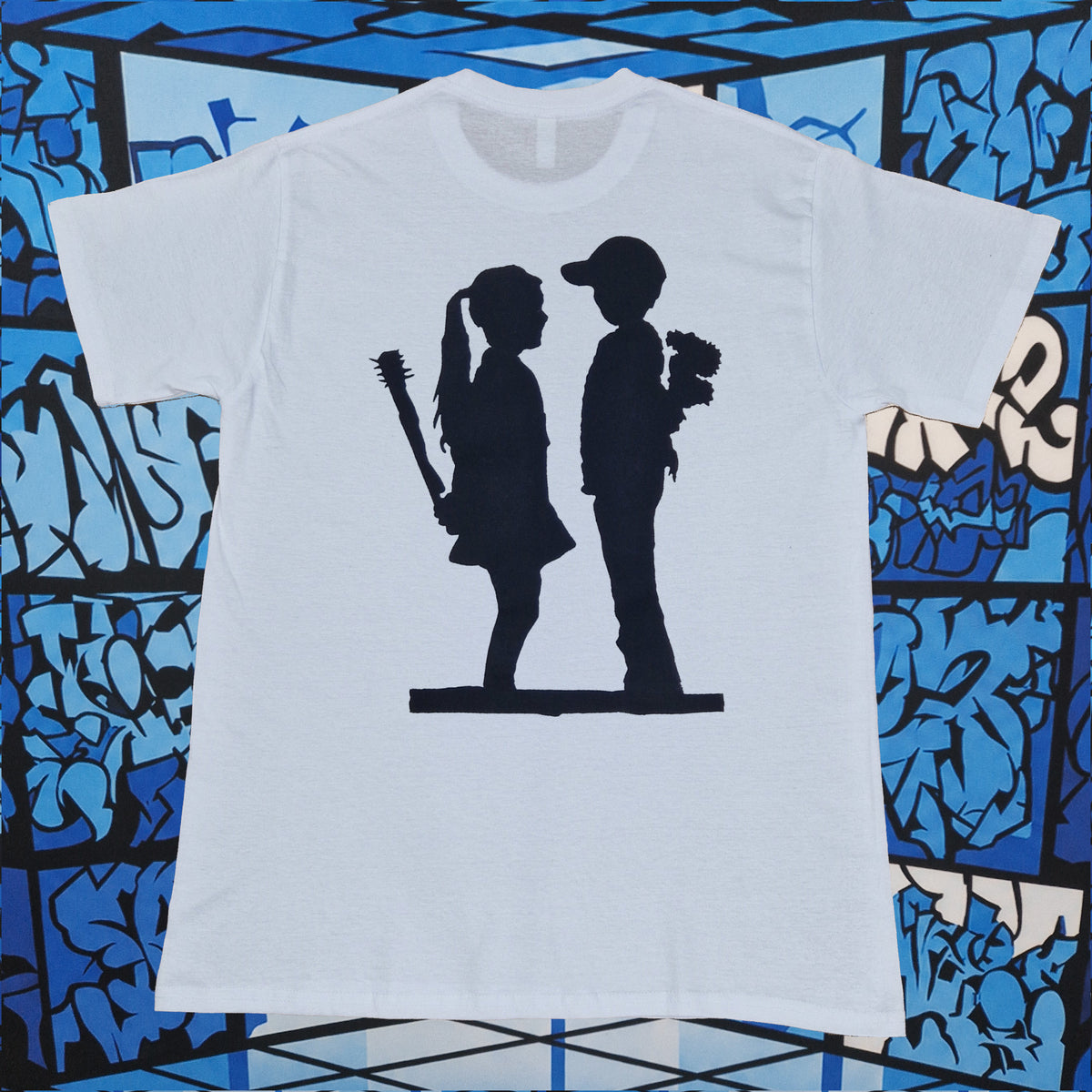 Banksy Boy Meets Girl T-Shirt