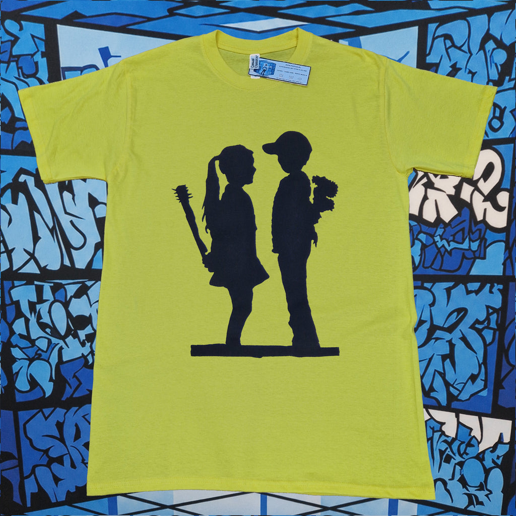 Banksy Boy Meets Girl T-Shirt