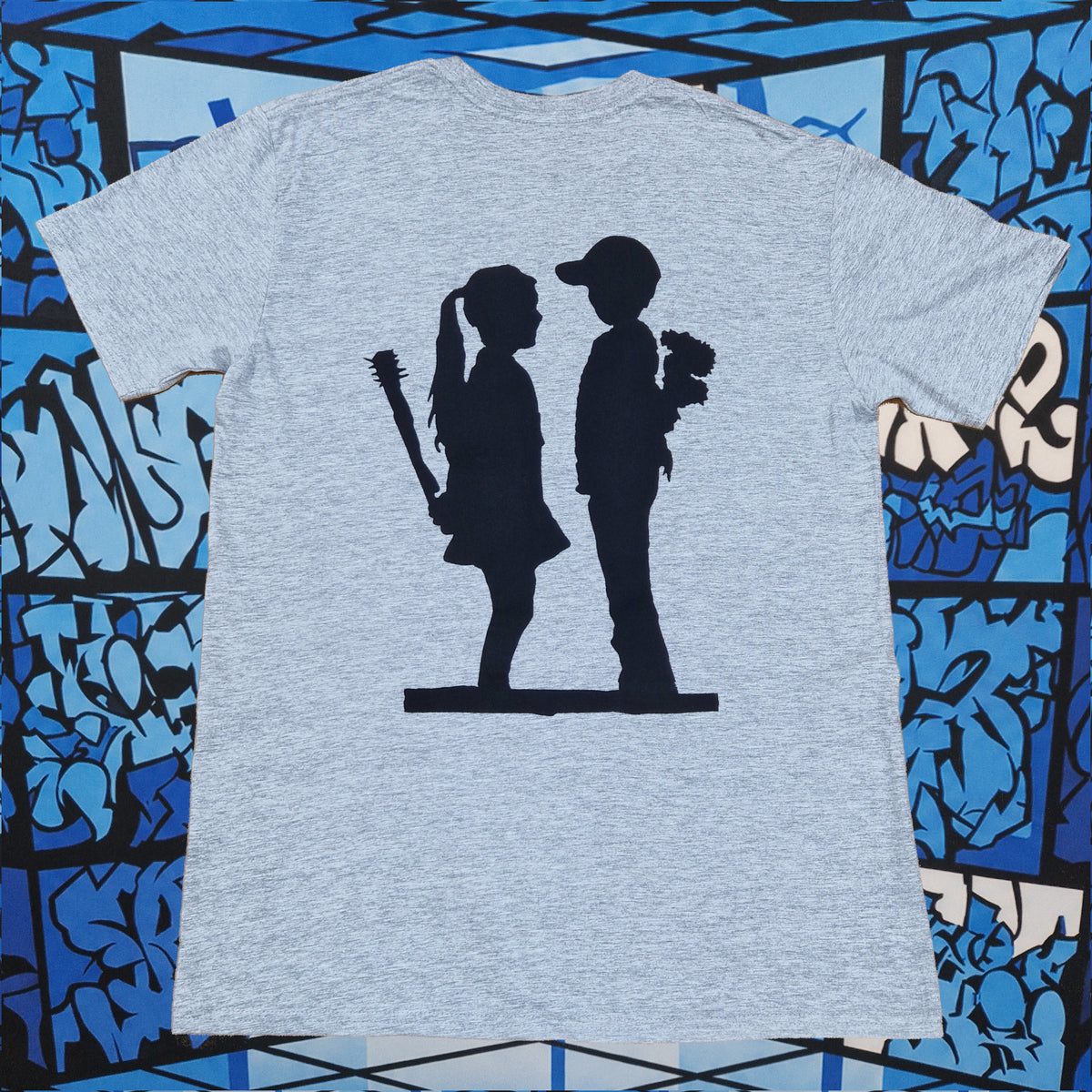 Banksy Boy Meets Girl T-Shirt