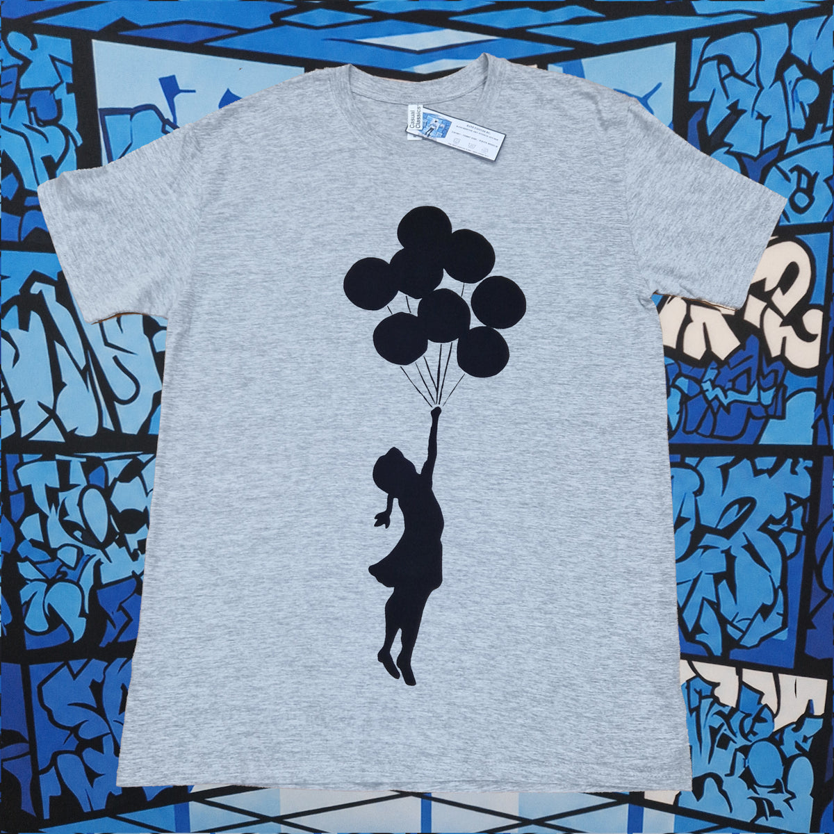 Banksy Girl with Balloons T-Shirt