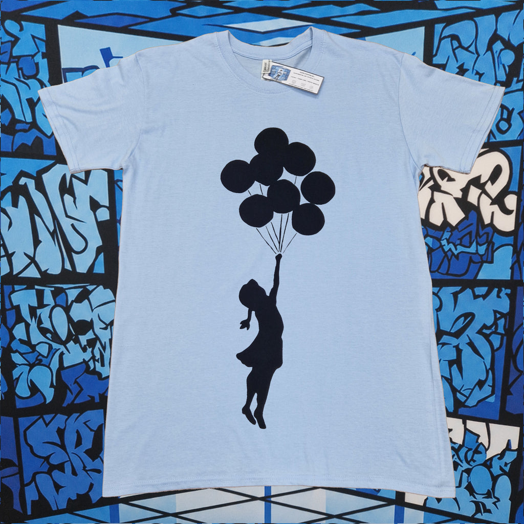 Banksy Girl with Balloons T-Shirt