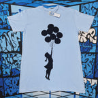 Banksy Girl with Balloons T-Shirt