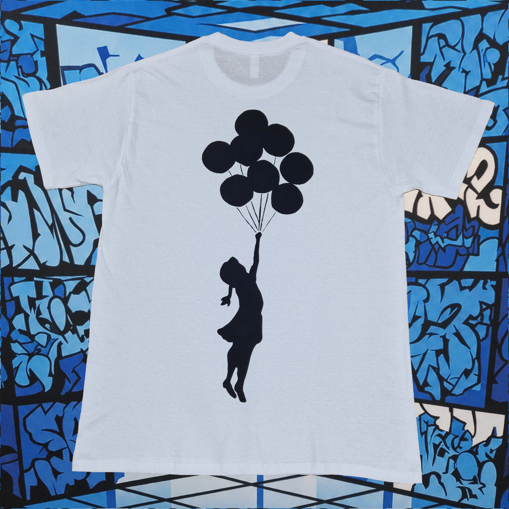 Banksy Girl with Balloons T-Shirt