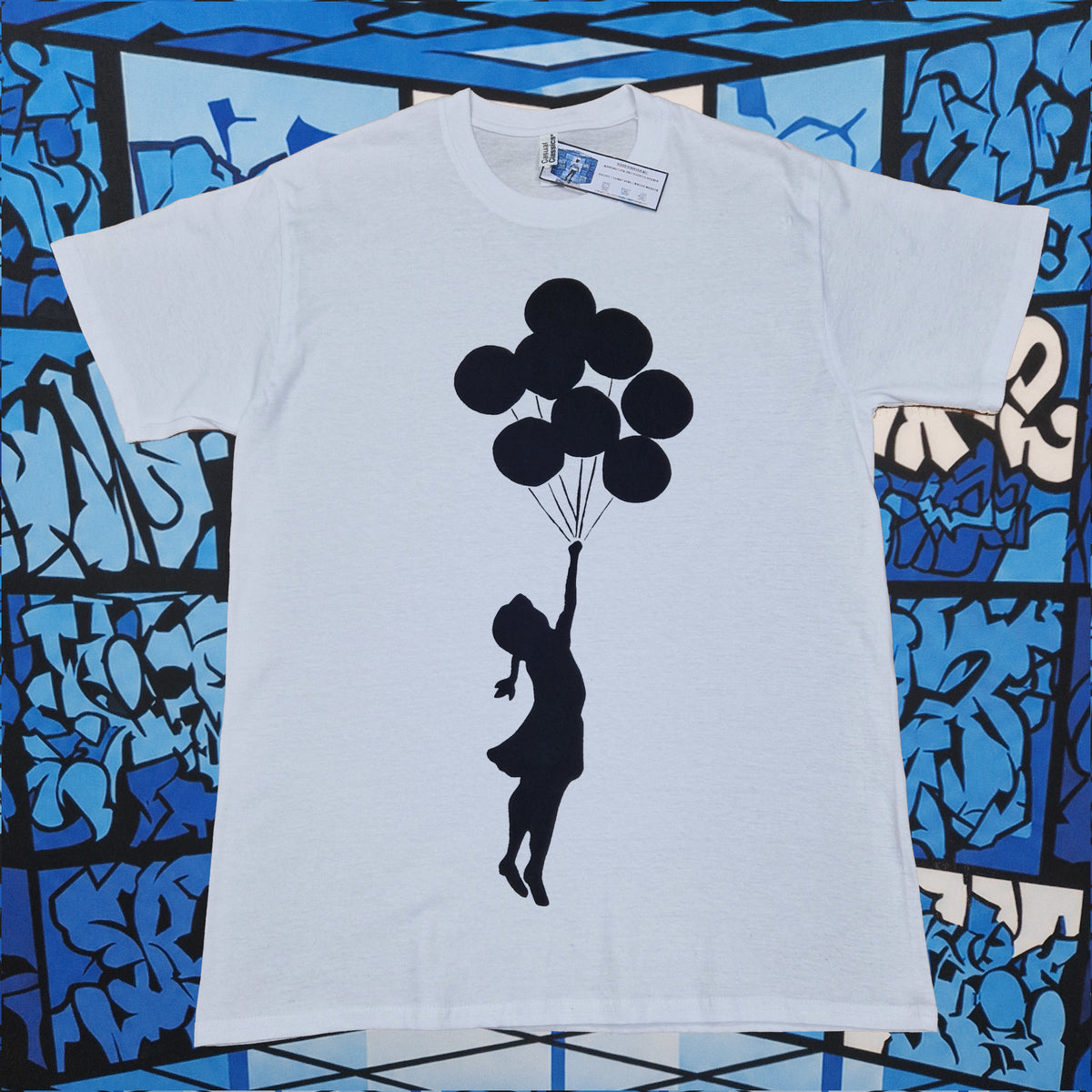 Banksy Girl with Balloons T-Shirt