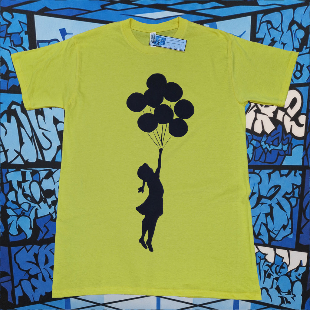 Banksy Girl with Balloons T-Shirt