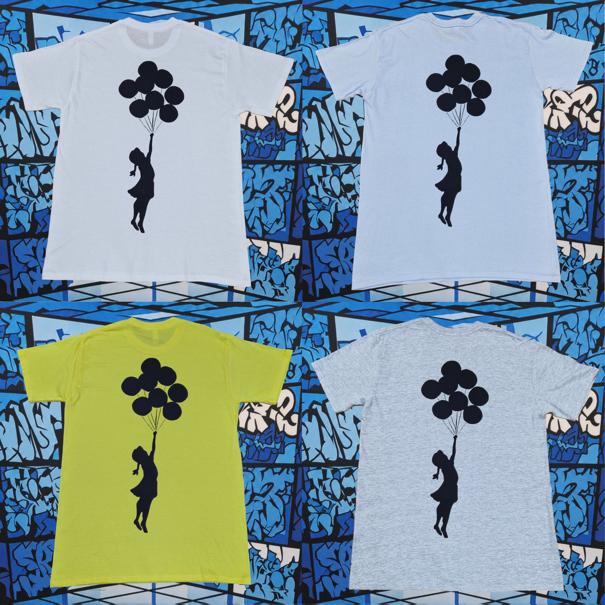 Banksy Girl with Balloons T-Shirt