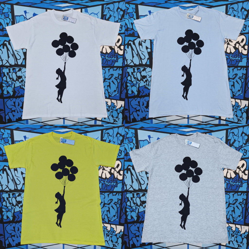 Banksy Girl with Balloons T-Shirt