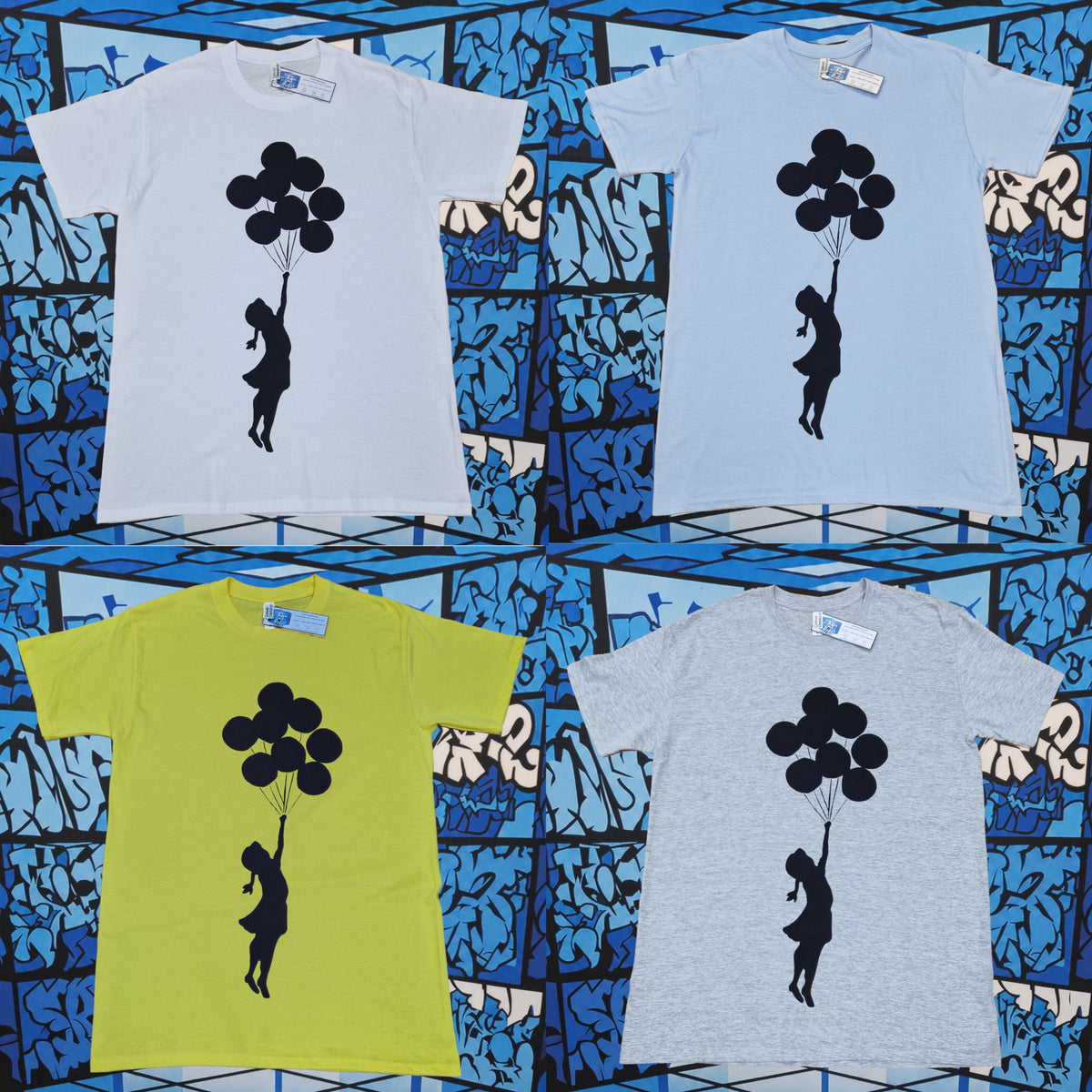 Banksy Girl with Balloons T-Shirt