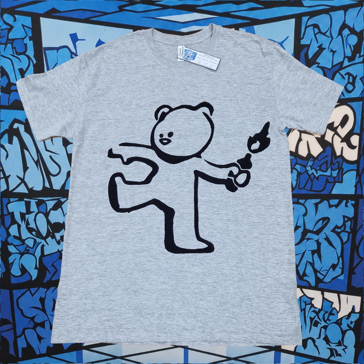 Banksy Teddy Riot T-Shirt