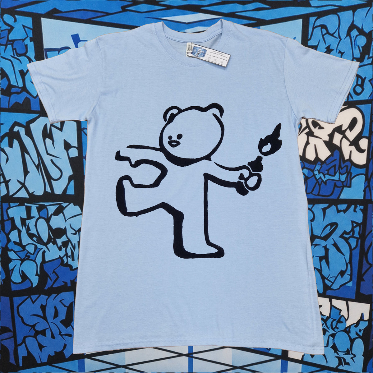 Banksy Teddy Riot T-Shirt