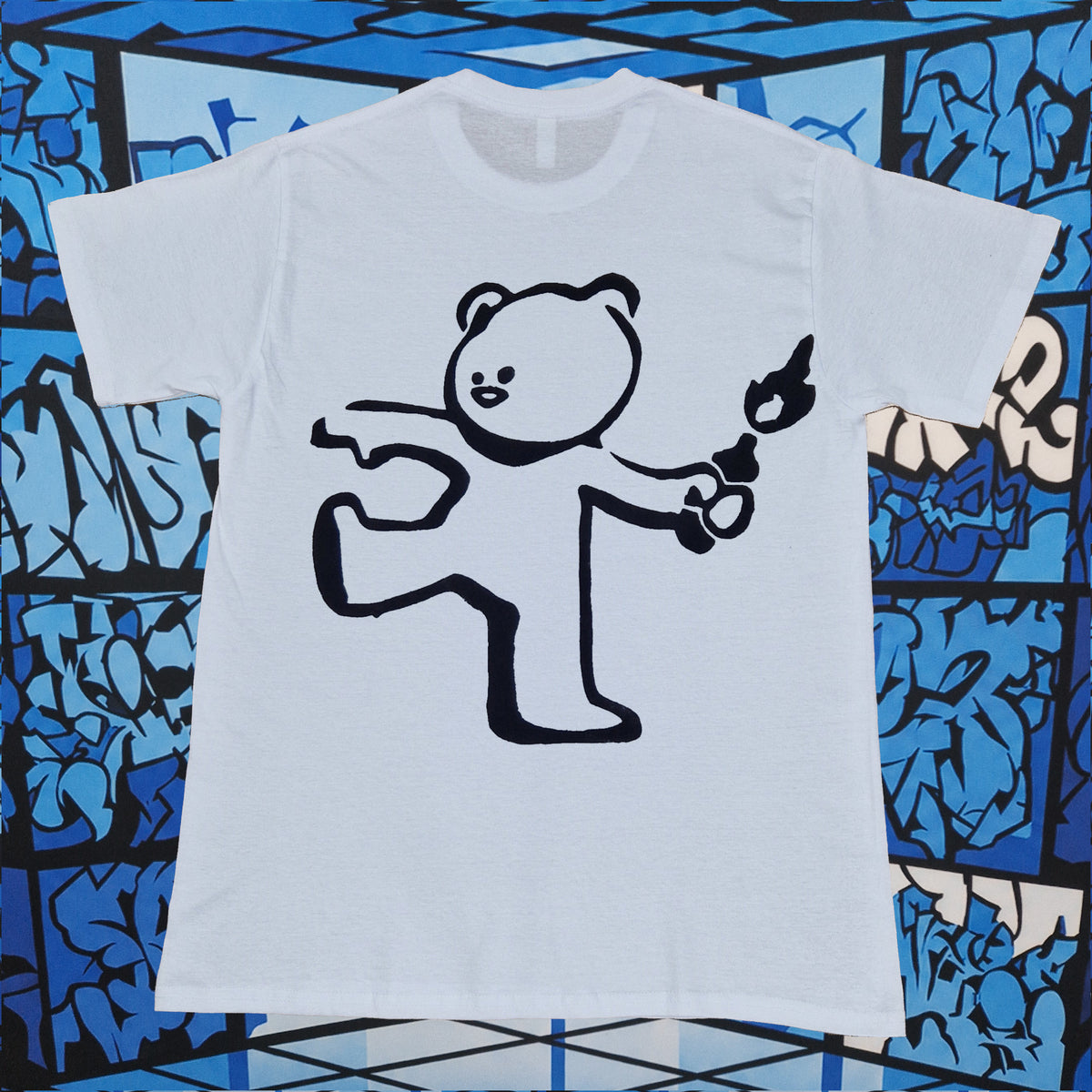 Banksy Teddy Riot T-Shirt