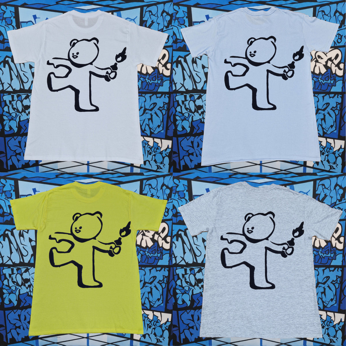 Banksy Teddy Riot T-Shirt