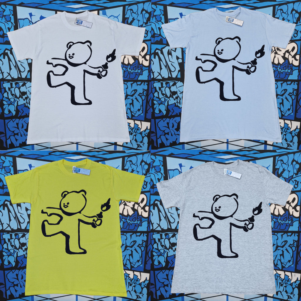 Banksy Teddy Riot T-Shirt