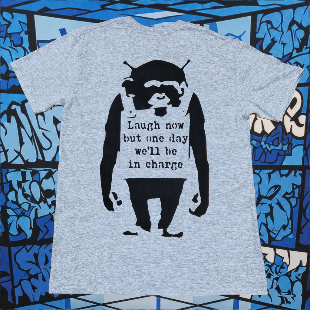 Banksy - One Day We'll be in Charge T-Shirt