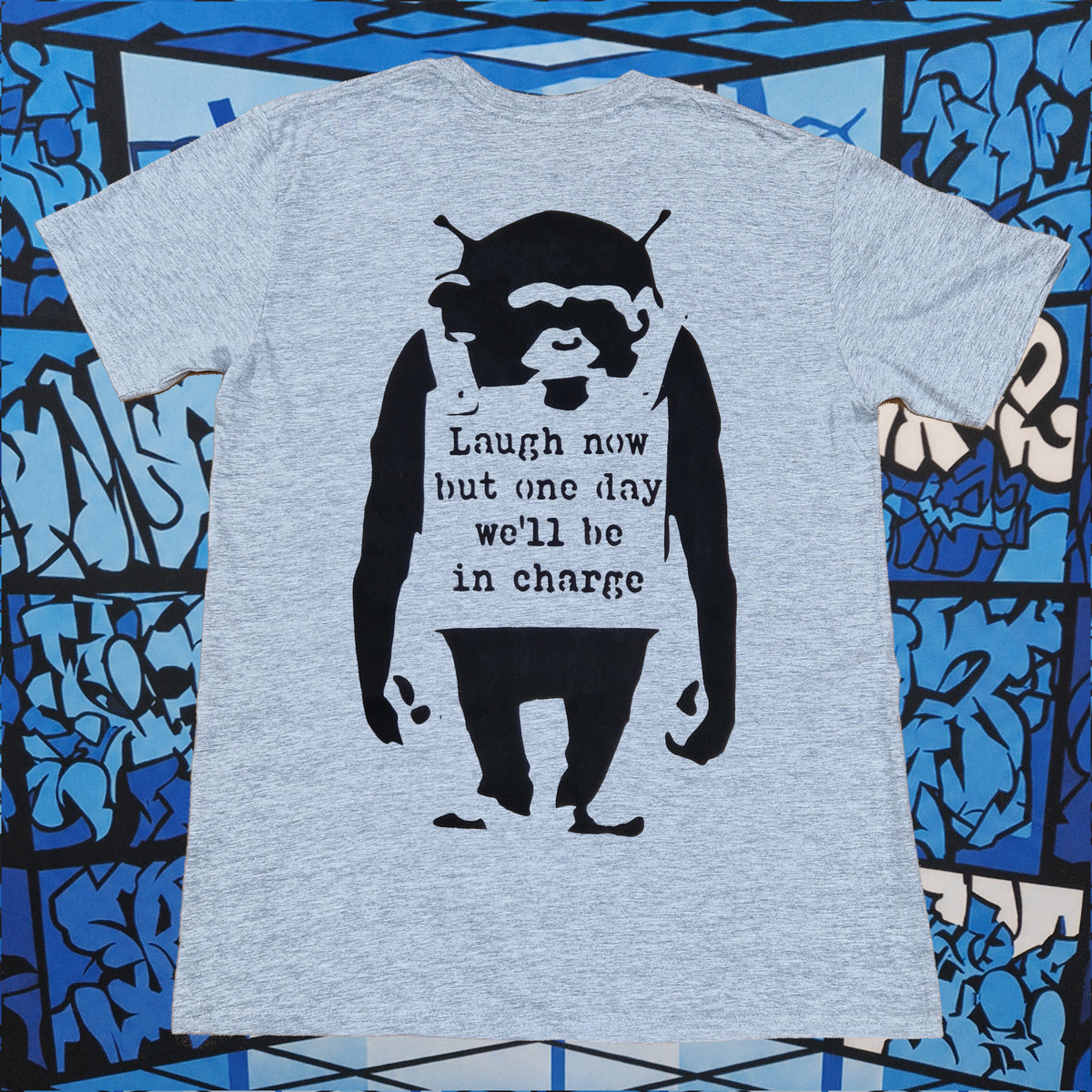 Banksy - One Day We'll be in Charge T-Shirt