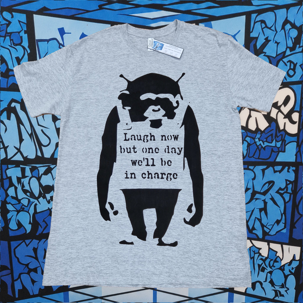 Banksy - One Day We'll be in Charge T-Shirt