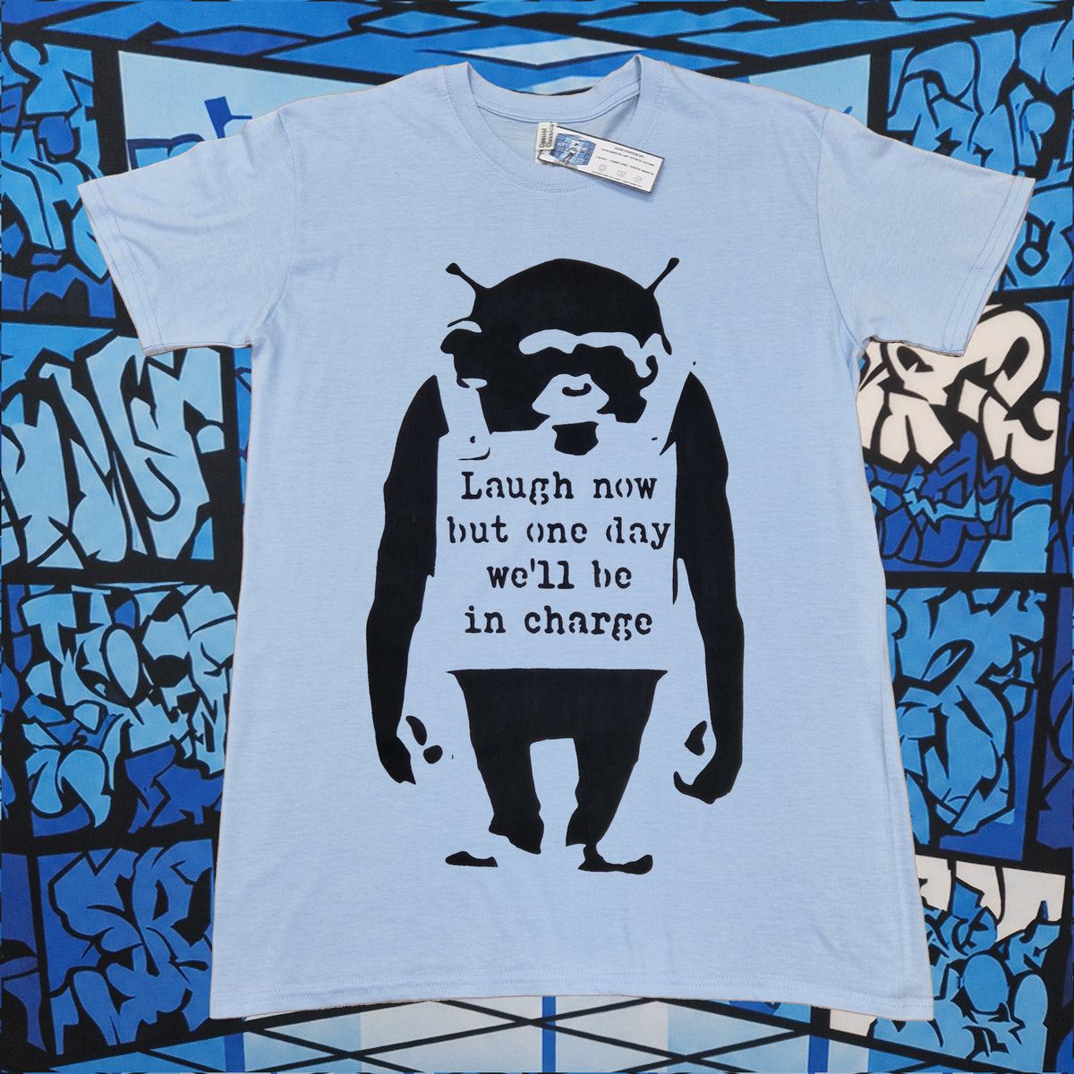 Banksy - One Day We'll be in Charge T-Shirt