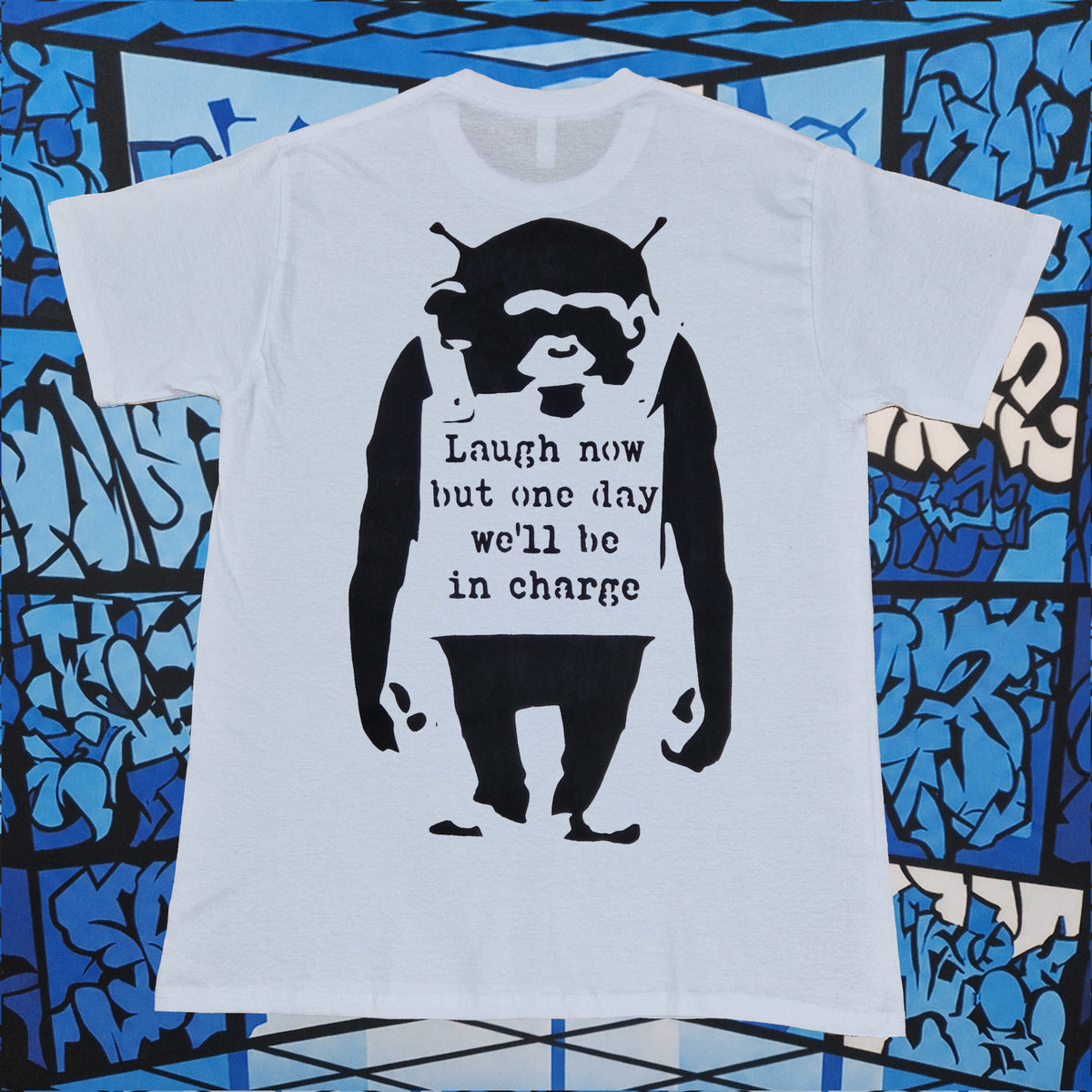 Banksy - One Day We'll be in Charge T-Shirt