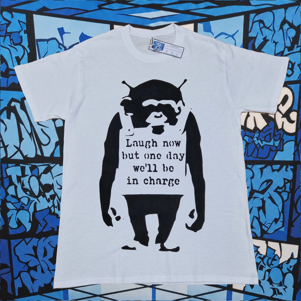 Banksy - One Day We'll be in Charge T-Shirt