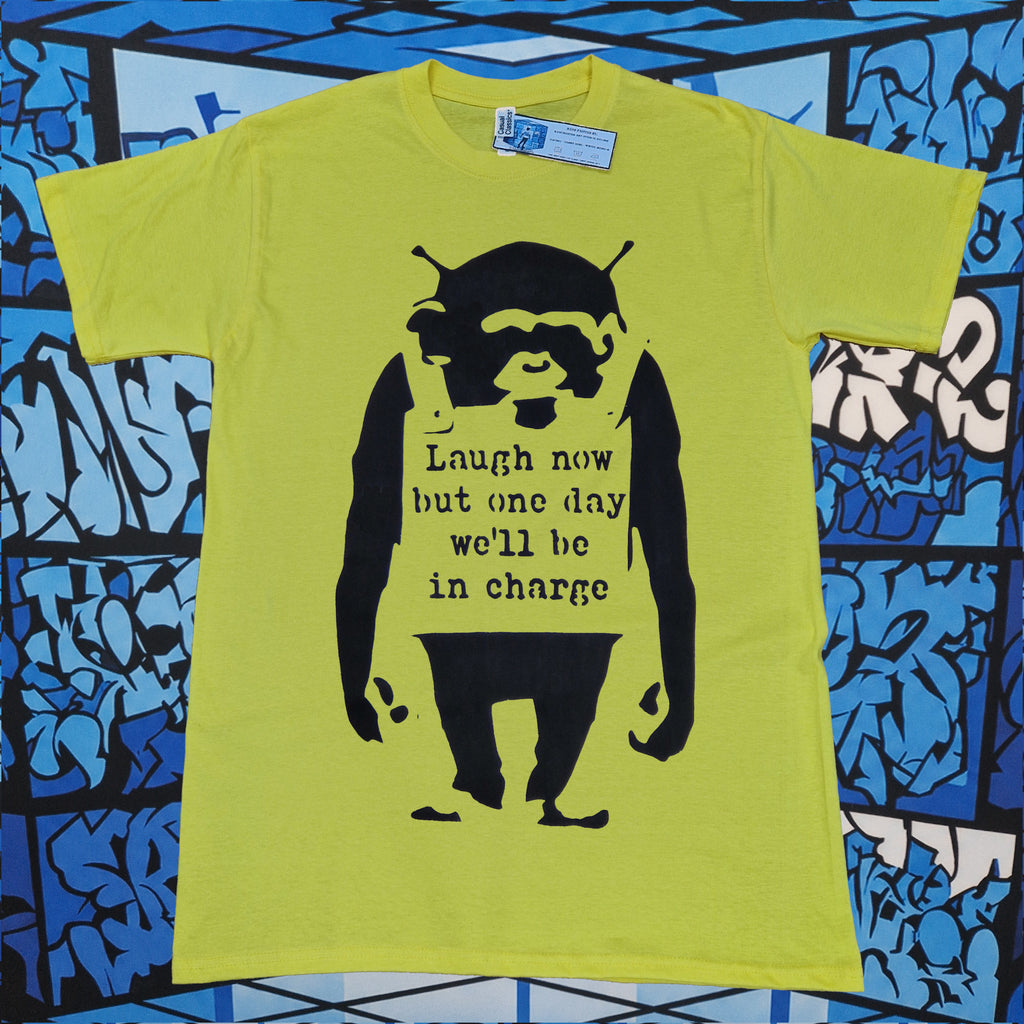 Banksy - One Day We'll be in Charge T-Shirt