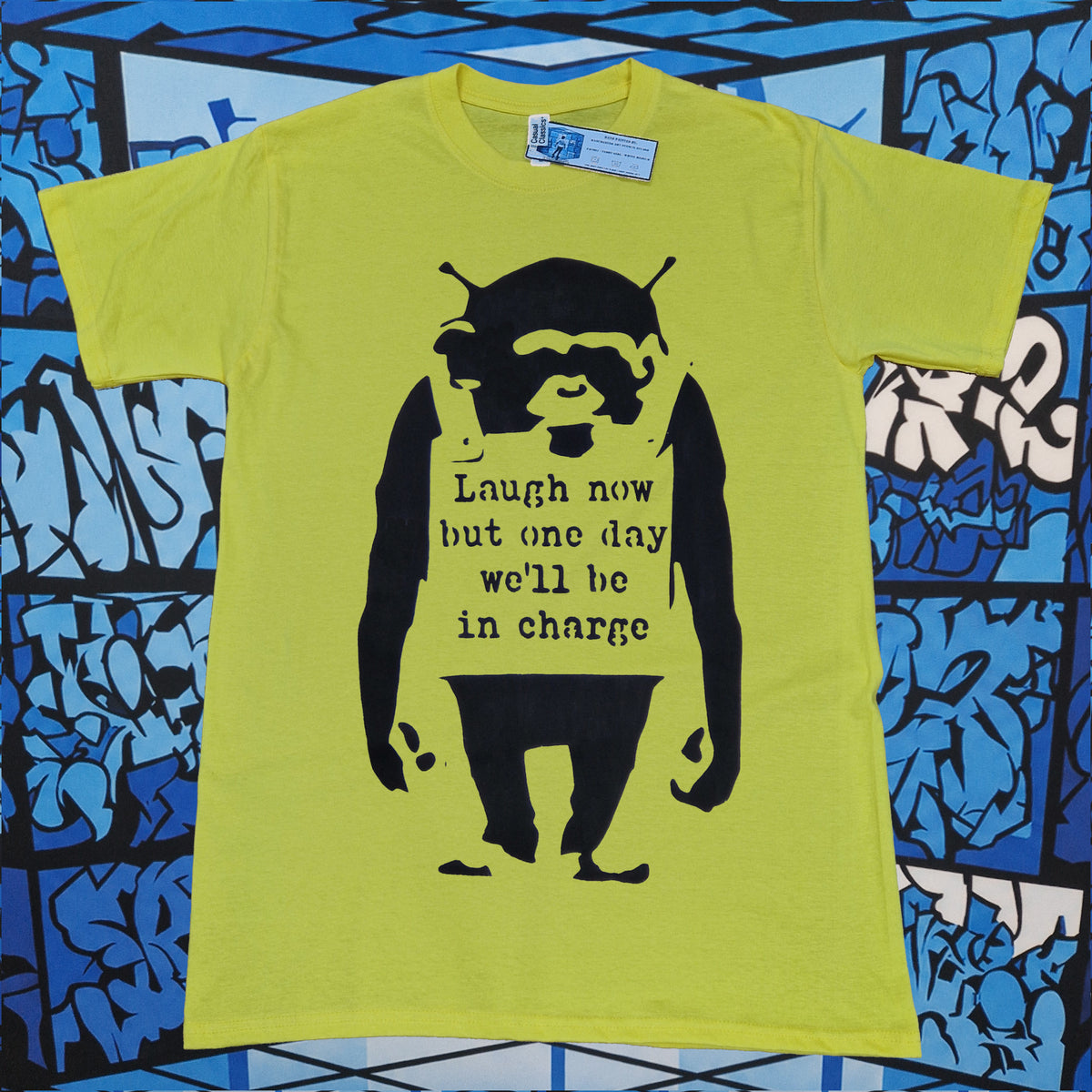 Banksy - One Day We'll be in Charge T-Shirt