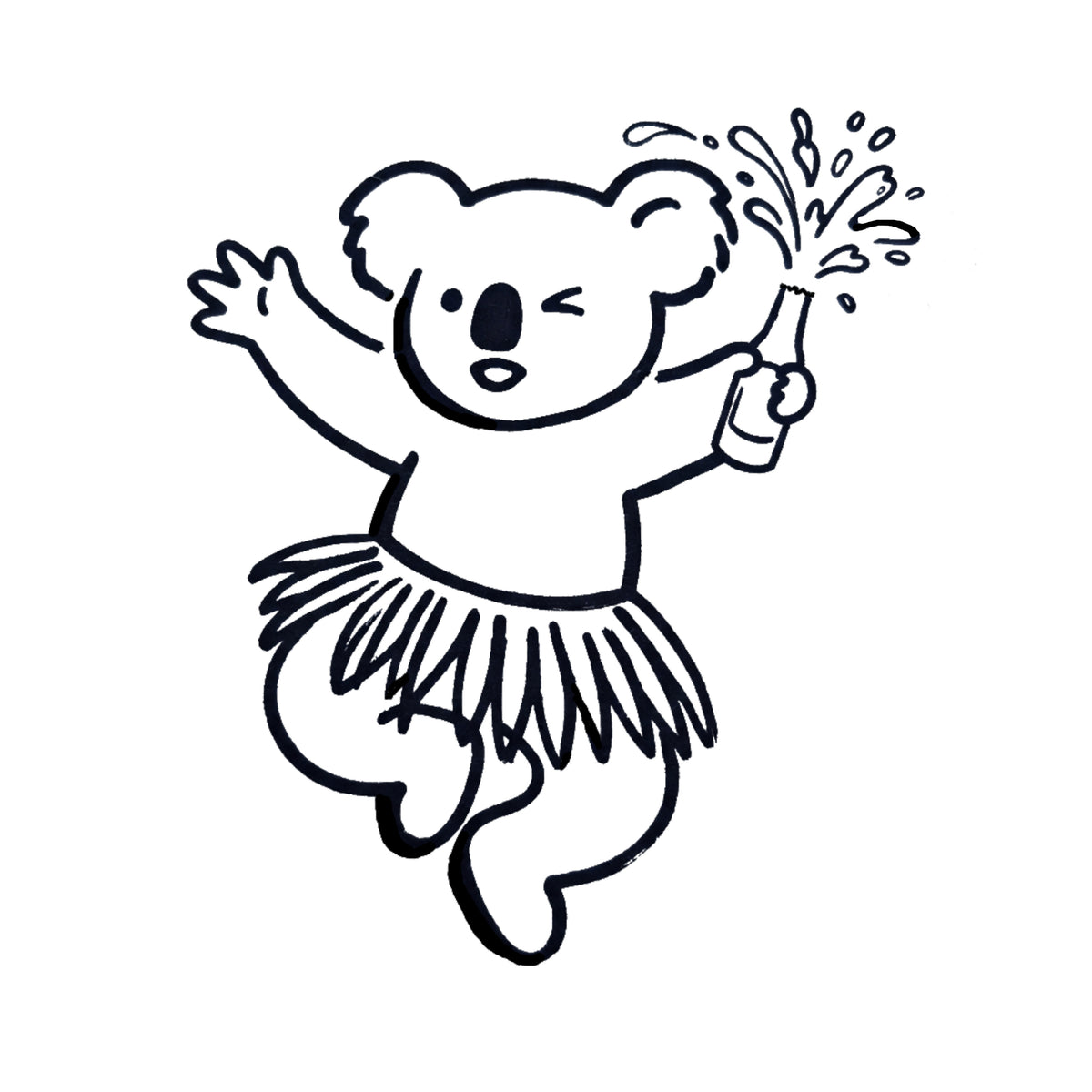 Koala Hula T-Shirt